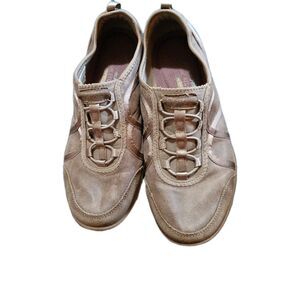 Skechers Relaxed Fit Breathe Easy Swing  Shoes 8.5 Air Cooled Memory Foam~Taupe